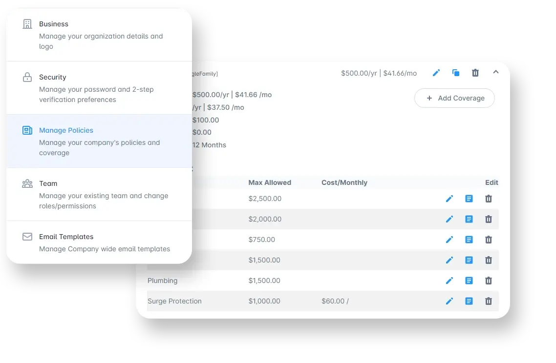 Policy management 1 Warranty policy management software
